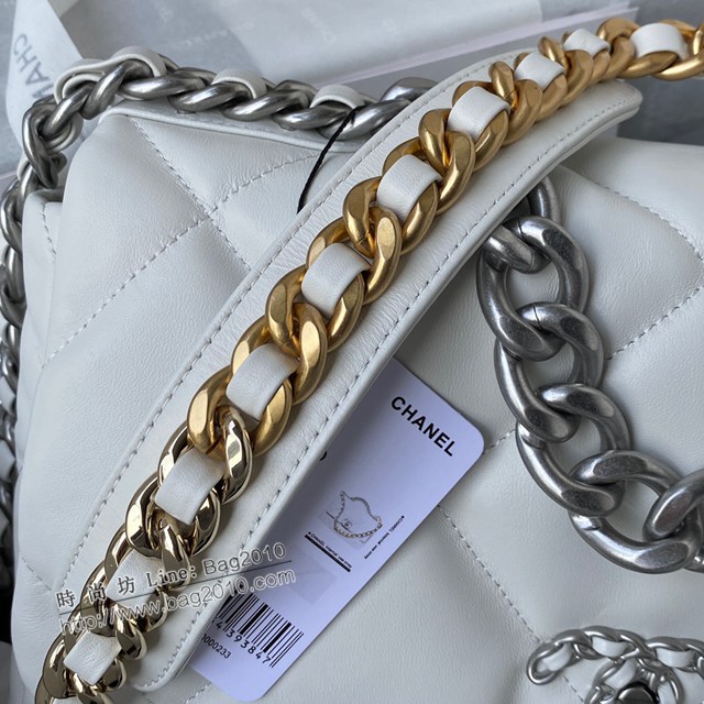 Chanel專櫃新款中號1161銀鏈手拿斜挎側背肩背手袋 香奈兒秋冬19Bag菱格紋皮鏈袋經典枕頭包 djc5363